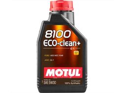 Масло моторное ACEA C1 JASO DL-1 FORD WSS M2C 934 B MOTUL 5W30 (1L) 8100 ECO-CLEAN+ (113551)