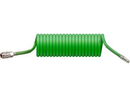 Шланг полиэт. спиральный ф 6,5/10 мм с быстросъемн. соед. ECO (длина 15 м)