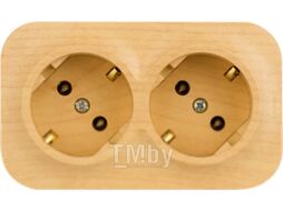 Розетка Legrand Quteo 782293 (дерево)