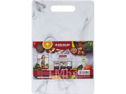 Разделочная доска Attribute Marble White / ABX141