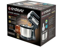 Миксер стационарный съемный Endever Sigma-12 (черный/стальной)