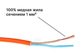 Удлинитель на рамке 10м (1 роз., 2,2 кВт, б/з, ПВС 2х1) Юпитер (ЮПИТЕР)