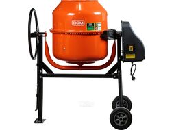Бетоносмеситель DGM BK-200C (объем 200/140 л, 1100 Вт, 230 В, вес 55 кг)