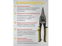 Ножницы по мет. 250мм, прямой рез MASTER STARTUL (ST4010-S)
