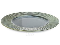 Тарелка столовая обеденная Fioretta Emerald Green TDP472