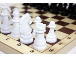Набор настольных игр Десятое королевство Шахматы и шашки пластмассовые / 03879