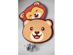 Коврик для ванной ROXY-KIDS С эффектом памяти Антискользящий Мишка 50x60 / RBMT-001