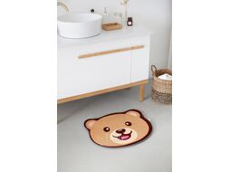 Коврик для ванной ROXY-KIDS С эффектом памяти Антискользящий Мишка 50x60 / RBMT-001