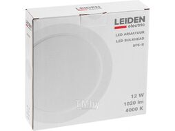 Светильник светодиодный накладной круг 12 Вт 4000К, IP44 SFS-R LEIDEN ELECTRIC (ф 175 мм) 807009