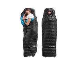Спальный мешок Naturehike CW400 / NH18C400-D (L, черный)
