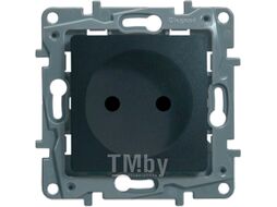 Розетка Legrand Etika 672634 (антрацит)