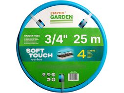 Шланг поливочный 3/4" 25м STARTUL GARDEN SOFT TOUCH (ST6040-3/4-25) (4 слоя)