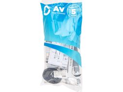 Арматура водосливная с нижней подачей, AV Engineering (Пластик) AVE129700PL