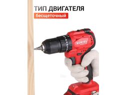 Аккум. ударная дрель-шуруповерт BD 2030-1 DLi в чем. ALL1 XLT SET БЕСЩЕТ., 18 В, 55 Н*м, 2 (18.0 В, 2*2 А*ч АКБ И ЗУ, БЕСЩЕТ., УДАРНЫЙ, 2 скор.) WORTEX 1333424