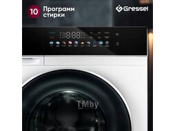 Стирально-сушильная машина GRESSEL UWS603 белый/черный