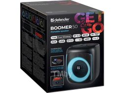 Портативная колонка Defender Boomer 50 / 65450 (черный)
