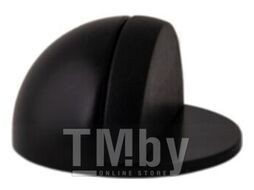 Ограничитель дверной Code Deco DS-0002-BLM (полусфера, чёрный матовый)
