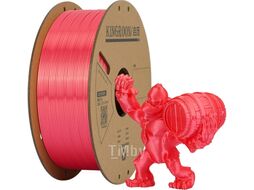Пластик для 3D-печати Kingroon PLA Silk 1.75мм / NSC010 (1кг, Red)