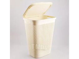Корзина для белья Curver Laundry hamper / 249816 (кремовый)
