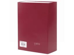 Коробка архивная Brauberg 122805 (бордовый)