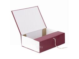 Коробка архивная Brauberg 122805 (бордовый)
