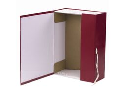 Коробка архивная Brauberg 122805 (бордовый)