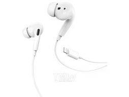 Наушники-гарнитура Hoco M1 EarPods Pro Lightning (белый)