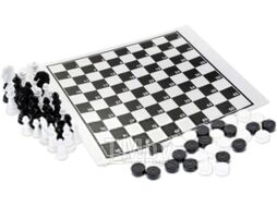 Набор настольных игр Десятое королевство Шашки и шахматы / 1450
