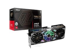 Видеокарта Radeon RX 9070XT, 16Gb GDDR6 256bit, AsRock Taichi OC 16Gb (RX9070XT TC 16GO), RTL