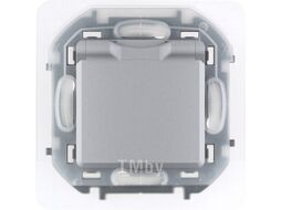 Розетка Legrand Inspiria 673742 (алюминий)