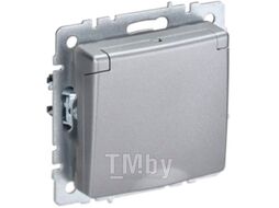 Розетка IEK Brite BR-R16-16-44-K47 (алюминий)