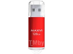 USB флеш-накопитель Maxvi MP 128GB 2.0 red
