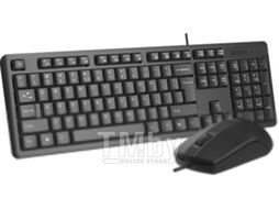 Комплект клавиатура и мышь A4Tech KR-3330S (черный)