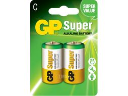 Комплект батареек GP Batteries Super Alkaline C / GP 14A-2CR2 (2шт)