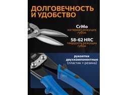 Ножницы по мет. 290мм, прямой рез EXPERT STARTUL (SE4130-29)