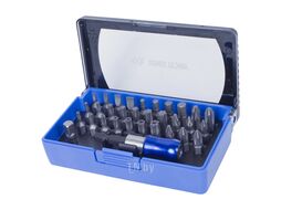 Набор вставок (бит) KING TONY 1/4", TORX, HEX, PZ, PH, SLOT, 32 предмета 1032CQ