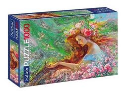 Пазл 1000 эл. Premium "Девушка Весна", 480х680мм, 14+