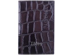 Обложка на паспорт OfficeSpace Croc KPs_2280 / 181771 (черный)