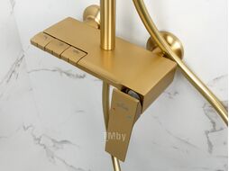 Душевая система (Lt) D35, серия Lily бронза, (На стену, Излива нет) A-five A5-1537