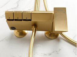 Душевая система (Lt) D35, серия Lily бронза, (На стену, Излива нет) A-five A5-1537