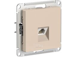 Розетка Systeme (Schneider) Electric AtlasDesign ATN001283 (песочный)
