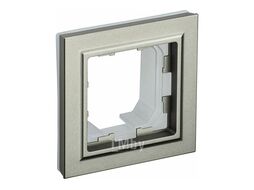 Рамка для выключателей и розеток IEK Brite BR-M12-44-K37 (шампань)