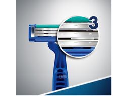 Набор бритвенных станков Gillette Blue Simple3 одноразовые (4шт)