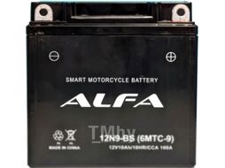 Мотоаккумулятор ALFA battery 12N9-BS / 12N9-4B-1