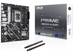 Материнская плата ASUS PRIME H810M-A WIFI, LGA1851, (HDMI, DP), 2xDDR V, mATX