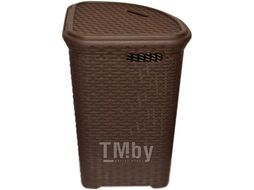 Корзина для белья Violet Ротанг / 235001 (60л, коричневый)