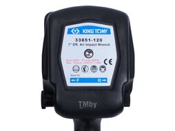 Гайковерт пневматический ударный KING TONY 1", 1626 Нм 33851-120