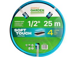 Шланг поливочный 1/2" 25м STARTUL GARDEN SOFT TOUCH (ST6040-1/2-25) (4 слоя)