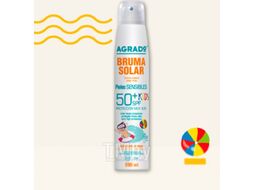 Спрей солнцезащитный Agrado Solar mist SPF50+ Kids (200мл)