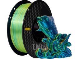 Пластик для 3D-печати Kingroon PLA Tri Color Silk 1.75мм / NSC019 (1кг, Red/Yellow/Blue)